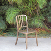 Antique Moss Green Patio Outdoor Chair