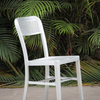 Contemporary Grey Dining Outdoor Chair