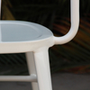 modern white patio Outdoor Chair