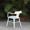 modern white patio Outdoor Chair