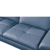 foldable blue recliner sofa