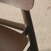 Small Taupe Patio Outdoor Chair