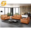 Single Leather Small Sofa