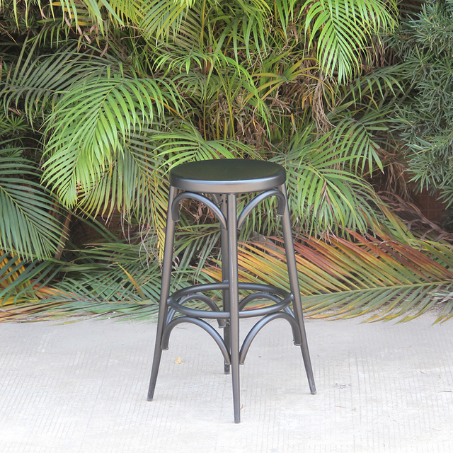 Mid Century Copper Bar Outdoor Chair