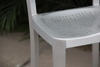 Contemporary Grey Dining Outdoor Chair