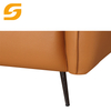 Single Leather Small Sofa